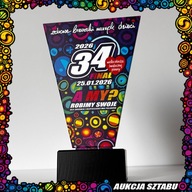 Szklana Statuetka 34. Finału WOŚP