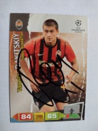 Karta panini autograf Shakhtar Yaroslav Rakitskiy Champions League 2011/12
