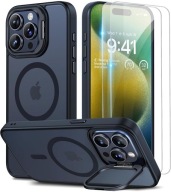 Beeasy MagSafe etui do iPhone 15 Pro Max, ze stojakiem