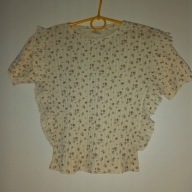 Reserved piekna bluzka z falbanami 146/152