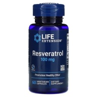 Suplement diety Life Extension Resveratrol 100 mg resweratrol kapsułki