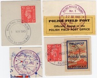 Stemple Poczty Polowej w Wielkiej Brytanii 1940 - 1946