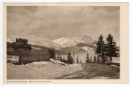 Zakopane Cyrle. Widok na Giewont. Wersja niemiecka. Ok. 1940 rok.