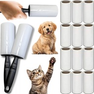 ROLKI DO SIERŚCI CZYSZCZENIA UBRAŃ WŁOSÓW WAŁKI TAŚMY KLEJ 14 rolek 840szt