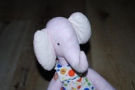 pluszak maskotka fajny słoń słonik ręczna robota