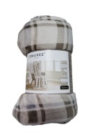 Koc Smukee poliester 170 cm x 150 cm wielokolorowy