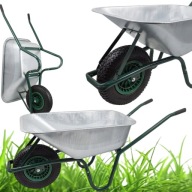 Taczka stalowa budowlana ogrodowa ocynkowana 120L 250 kg – Elektromet