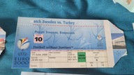 bilet Szwecja - Turcja ME 2000