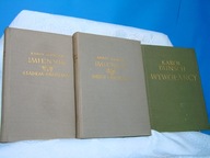 BUNSCH IMIENNIK WYWOŁAŃCY 3 tomy stare wydania ok. '55 ładny stan BDB-