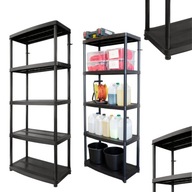 REGAŁ GARAŻOWY MAGAZYNOWY PLASTIKOWY BAULICH 180X74X40 CM MAX 50KG NA PÓŁKĘ