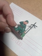 Stara Zabawka PRL Żołnierzyk Radiowiec