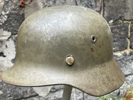 Hełm wojskowy niemiecki M 35 Quist 60 - od lat 50-tych w armii Norwegii