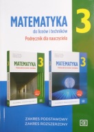 MATEMATYKA 3 podręcznik książka nauczyciela Pazdro