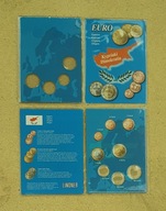 Lindner - Karta na jeden zestaw monet € (Cypr)