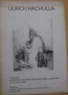 ULRICH HACHULLA -katalog wystawy -wyd.1988 rok