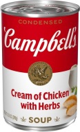 Zupa w puszce Campbell's z USA Cream of Chicken with Herbs 298g
