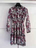 NEW COLLECTION_NOWA SUKIENKA M/L KWIATY
