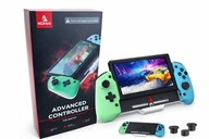 Bezprzewodowy pad gamingowy do Nintendo Switch – zielony, kolorowy