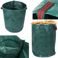 TORBA WOREK KOSZ POJEMNIK OGRODOWY NA LIŚCIE TRAWĘ MOCNY DUŻY 272L