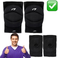 OCHRANIACZE NA KOLANA SIATKARSKIE NAKOLANNIKI CZARNE AVENTO XS/S | AVENTO