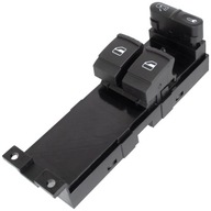 Panel Przełącznik Szyb Przednich i Ryglowania Drzwi Zielony do Skoda Fabia