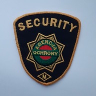 emblemat - naszywka ochrona - AGENCJA OCHRONY - SECURITY