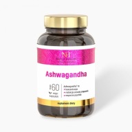 Noble Health Ashwagandha stres sen nowa formuła 60 wege-kapsułek