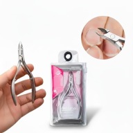 Ultraostre cążki do skórek 3/4 stal nierdzewna Szary Kosmos