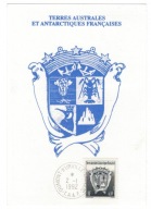 Francja Antarktyda TAAF 1992 CM Karta maximum Znaczki Dumont d’Urville Adel