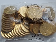 2 złote Świstak 2006r 50 sztuk worek bankowy woreczek