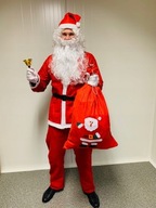 STRÓJ ŚWIĘTEGO MIKOŁAJA ZESTAW PRZEBRANIE ŚWIĘTA 7 ELENENTÓW