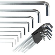 ZESTAW KLUCZY IMBUSOWYCH IMBUSY 1,5 - 10mm 9 ELEMENTÓW KOMPLET UNIWERSALNE