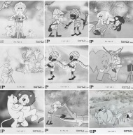 SAFARI reż.P.Lutczyn 9x fotos film animowany 13x18