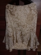 Spódnica Kaleidoscope 46 48 maxi szyfonowa na wesele jak nowa