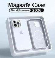 Etui do Apple iPhone 15 Pro Max niebieski błękitny Z LOGO i Magsafe plecki