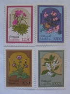 Portugalia - Madera - kwiaty rodzime - Mi. 86-89 **