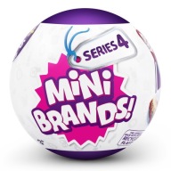 Kapsuła Mini Brands Series 4 firmy ZURU kulka niespodzianki kolekcjonerska