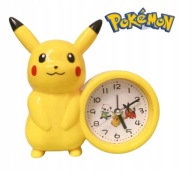 Budzik zegar dla dzieci POKEMON PIKACHU analogowy pokój dziecięcy bateria