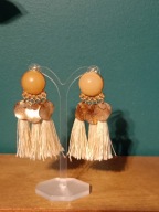 Oryginalne kolczyki z chwostami