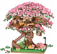 KLOCKI DRZEWKO BONSAI, DRZEWO WIŚNI, JAPOŃSKIE, DLA DZIECKA ZESTAW