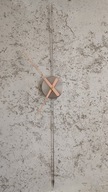 Minimalistyczny zegar ścienny,średnica ok.50cm