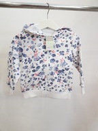 PRIMARK bluza z kapturem dziewczynka kwiaty 92 cm