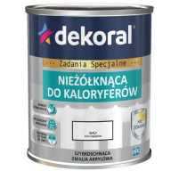 Emalia do kaloryferów DEKORAL biała 0,75L