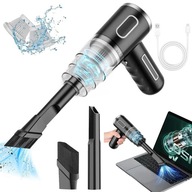 Mini Odkurzacz Bezprzewodowy USB – Mocny, Przenośny, z Zestawem Końcówek