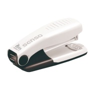 Zszywacz biurowy metalowy Tetis SENSO-61 biały 25 kartek