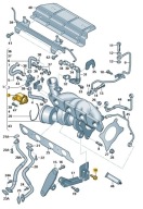 06H145710D zawór bocznikowy przesuwny, turbosprężarka 1.8 tfsi audi a