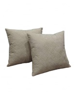 Poduszka welurowa WELUR PIKOWANY CIEPŁY BEŻ velur