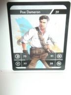 STAR WARS Kaufland karta 39 Poe Dameron