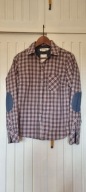 Koszula taliowana w kratkę H&M LOGG nowa z metką r.36