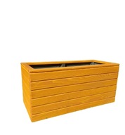 Donica ogrodowa drewniana duża skrzynia 90x50x40